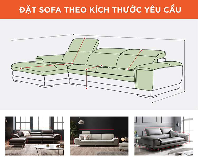 Chiều lòng mọi không gian nội thất với đủ điều kiện biến hóa của sofa ERADO