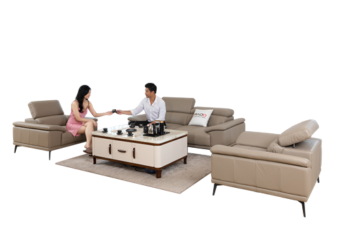 Sofa da thật 