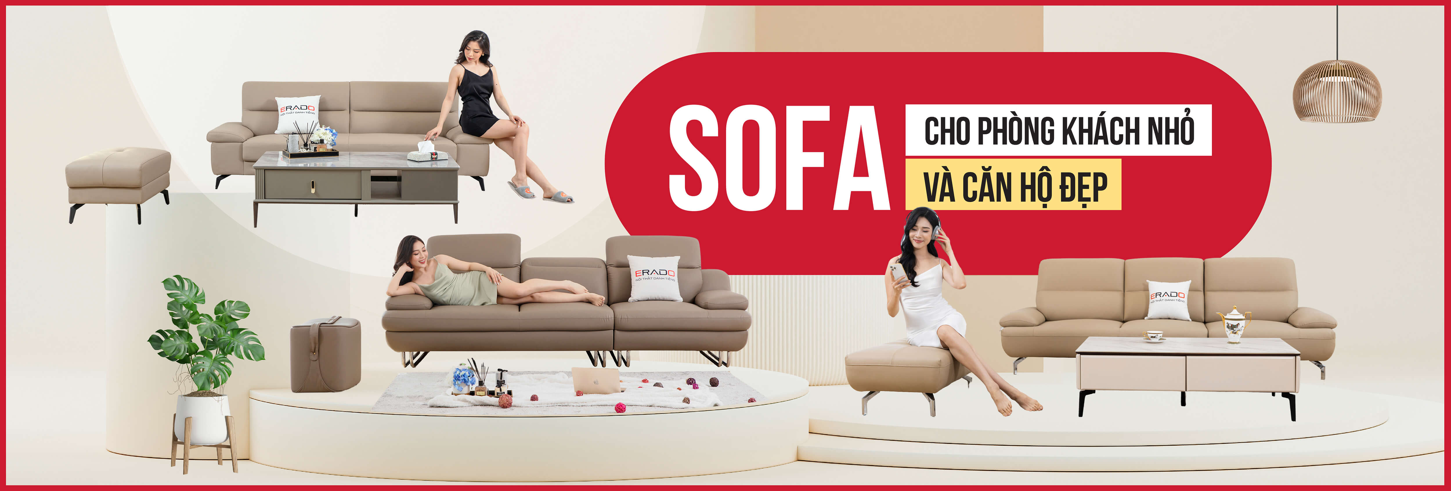 sofa căn hộ chung cư