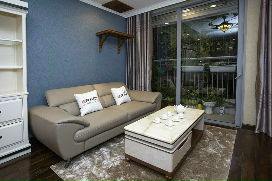 Ghế sofa đơn da thật Malaysia mẫu 2151-F