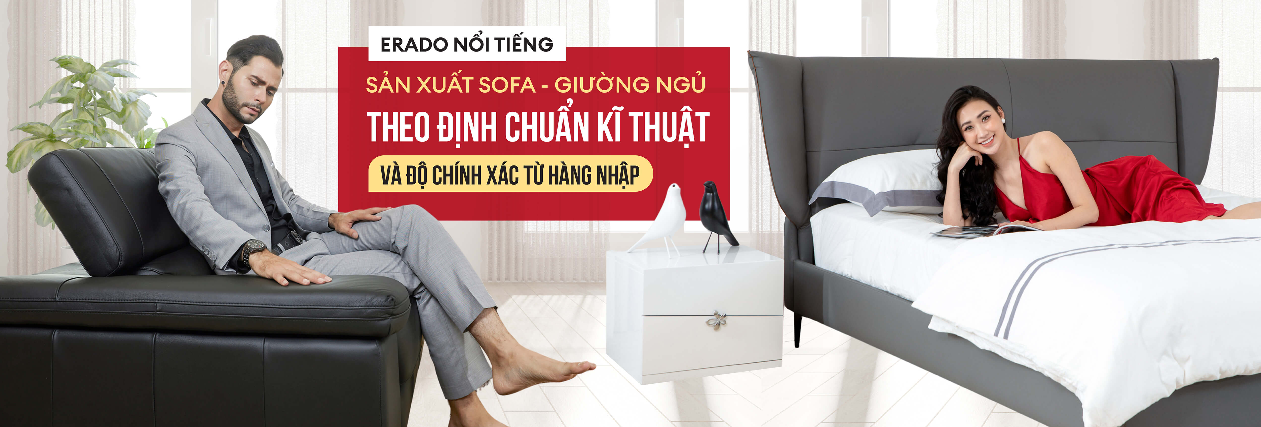 Sản xuất sofa và giường ngủ theo yêu cầu