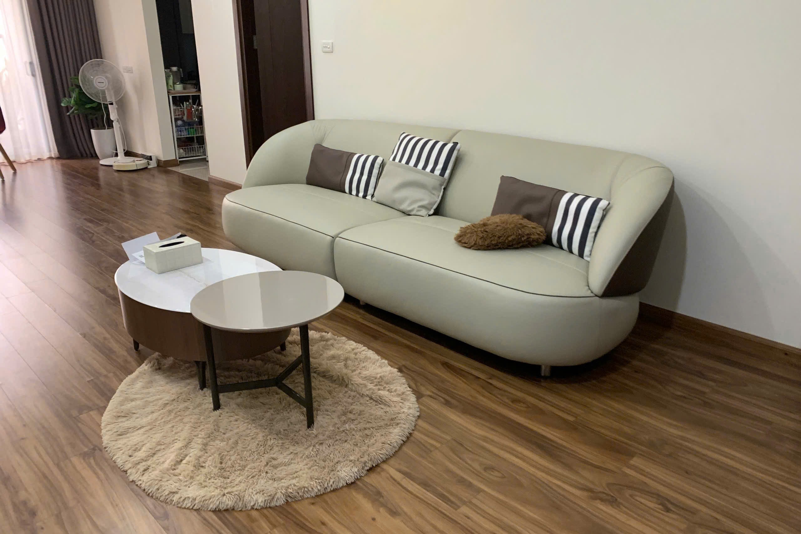 ERADO BÀN GIAO THÀNH CÔNG COMBO NỘI THẤT PHÒNG KHÁCH CHO GIA ĐÌNH ANH SƠN Ở HOÀNG MAI