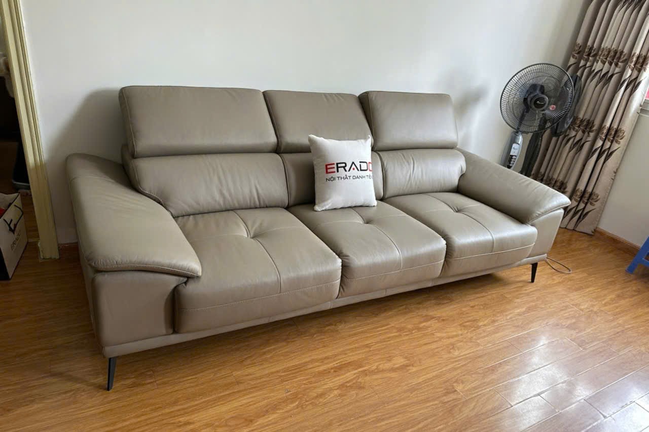 ERADO BÀN GIAO THÀNH CÔNG BỘ SOFA NHẬP KHẨU CHO ANH SƠN Ở TRƯƠNG ĐỊNH