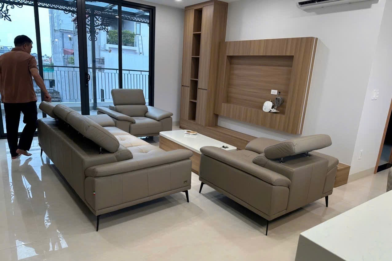 ERADO BÀN GIAO THÀNH CÔNG COMBO NỘI THẤT PHÒNG KHÁCH VÀ PHÒNG BẾP CHO KHÁCH HÀNG