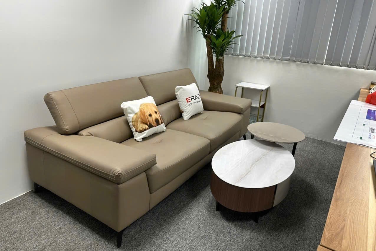 ERADO BÀN GIAO THÀNH CÔNG BỘ SOFA PHÒNG KHÁCH CHO GIA ĐÌNH ANH KIÊN Ở DUY TÂN