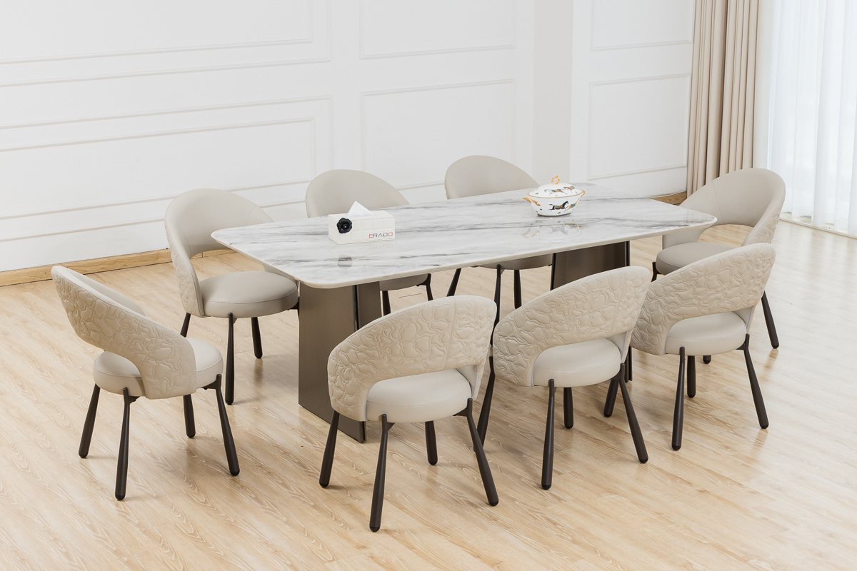 Bàn ăn mã 2464 - Tầm vóc 2m, vị thế gia chủ