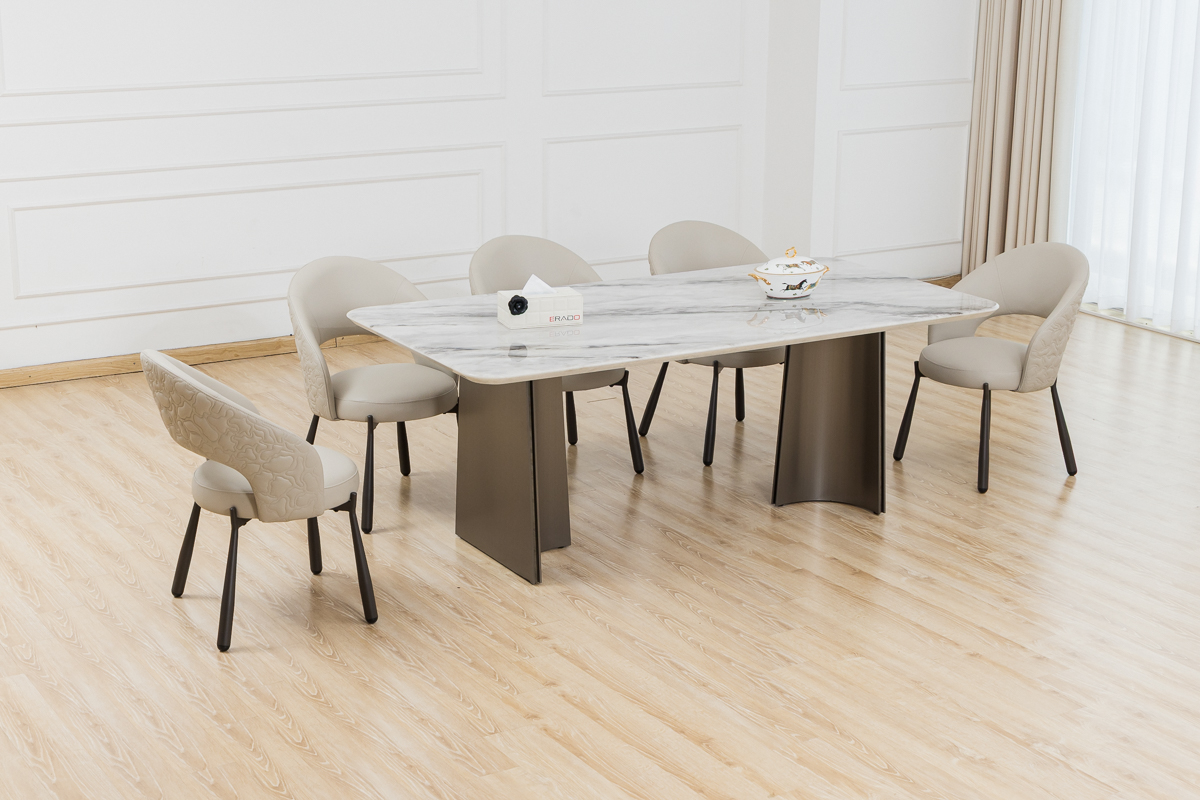 Bàn ăn mã 2464 - Tầm vóc 2m, vị thế gia chủ