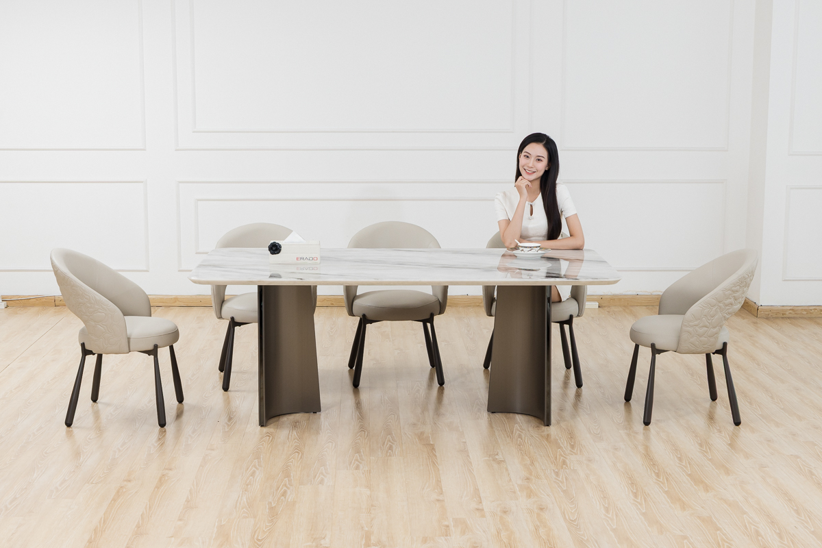 Bàn ăn mã 2464 - Tầm vóc 2m, vị thế gia chủ