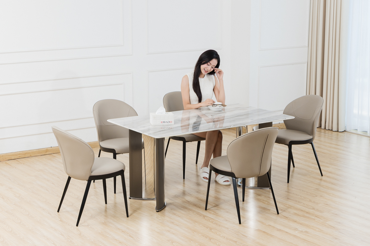 Bàn ăn mã T6085 - Vừa vặn mọi góc nhìn