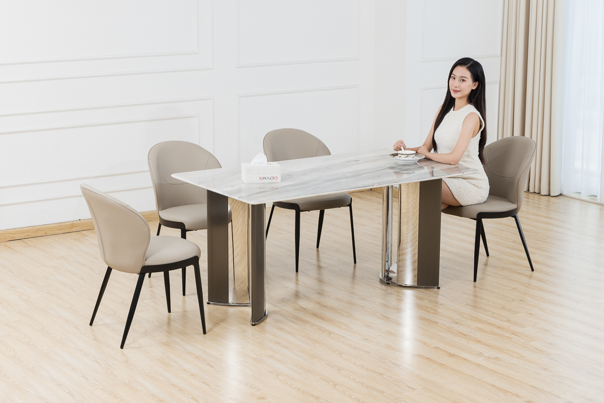 Bàn ăn mã T6085 - Vừa vặn mọi góc nhìn