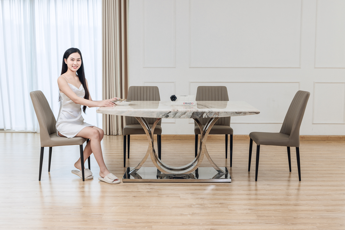 Bàn ghế ăn nhập khẩu mã 173
