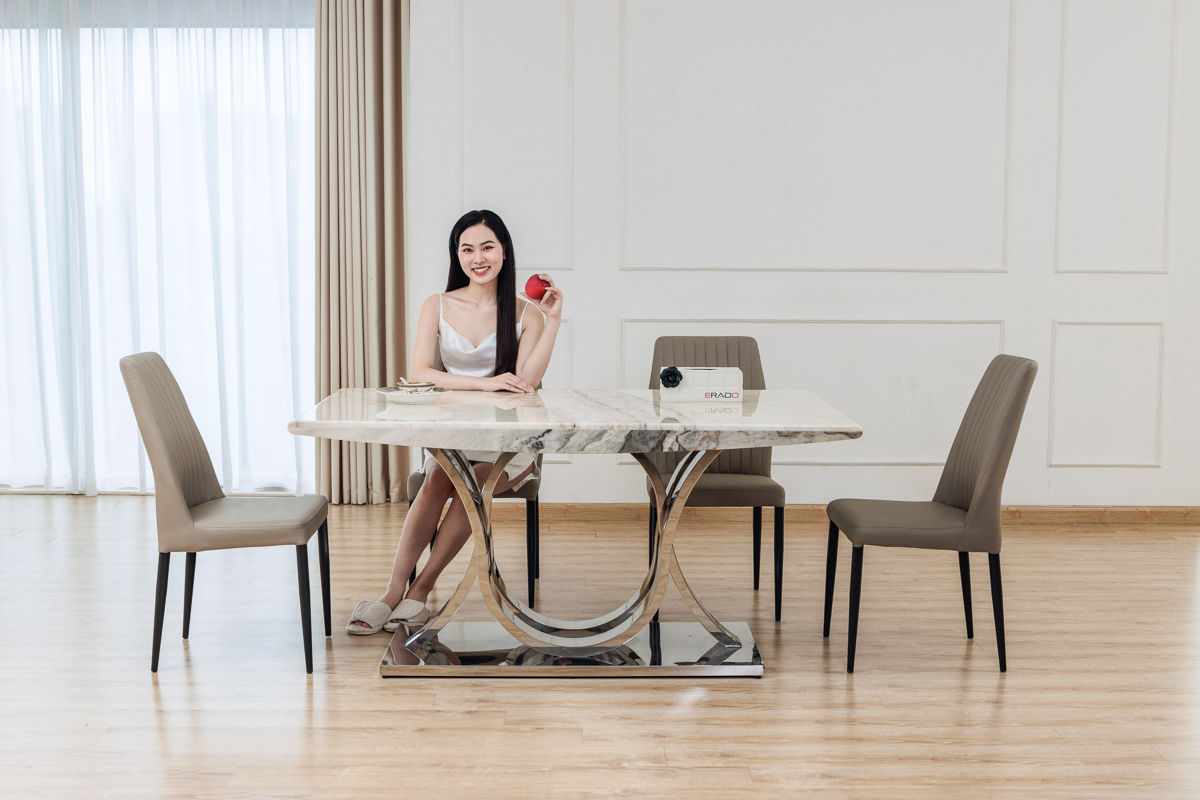 Bàn ghế ăn nhập khẩu mã 173