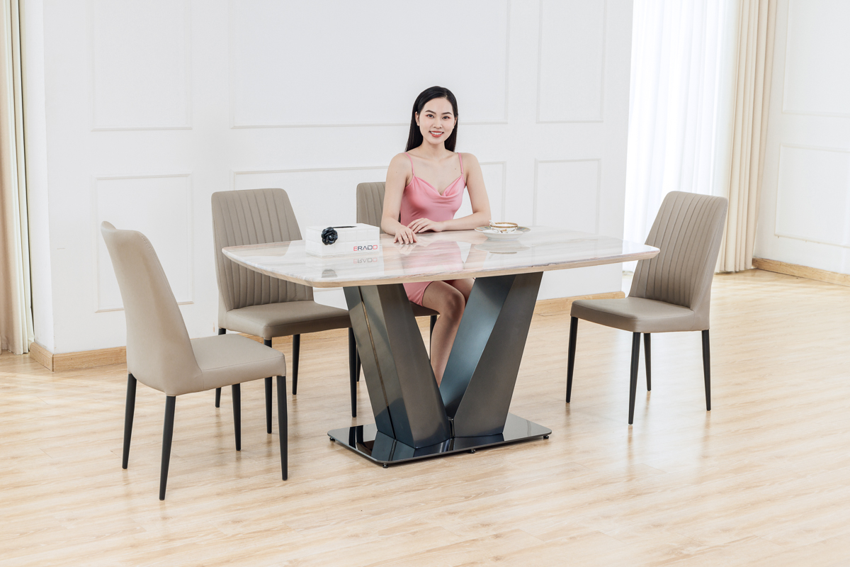 Bàn ghế ăn nhập khẩu mã 1730