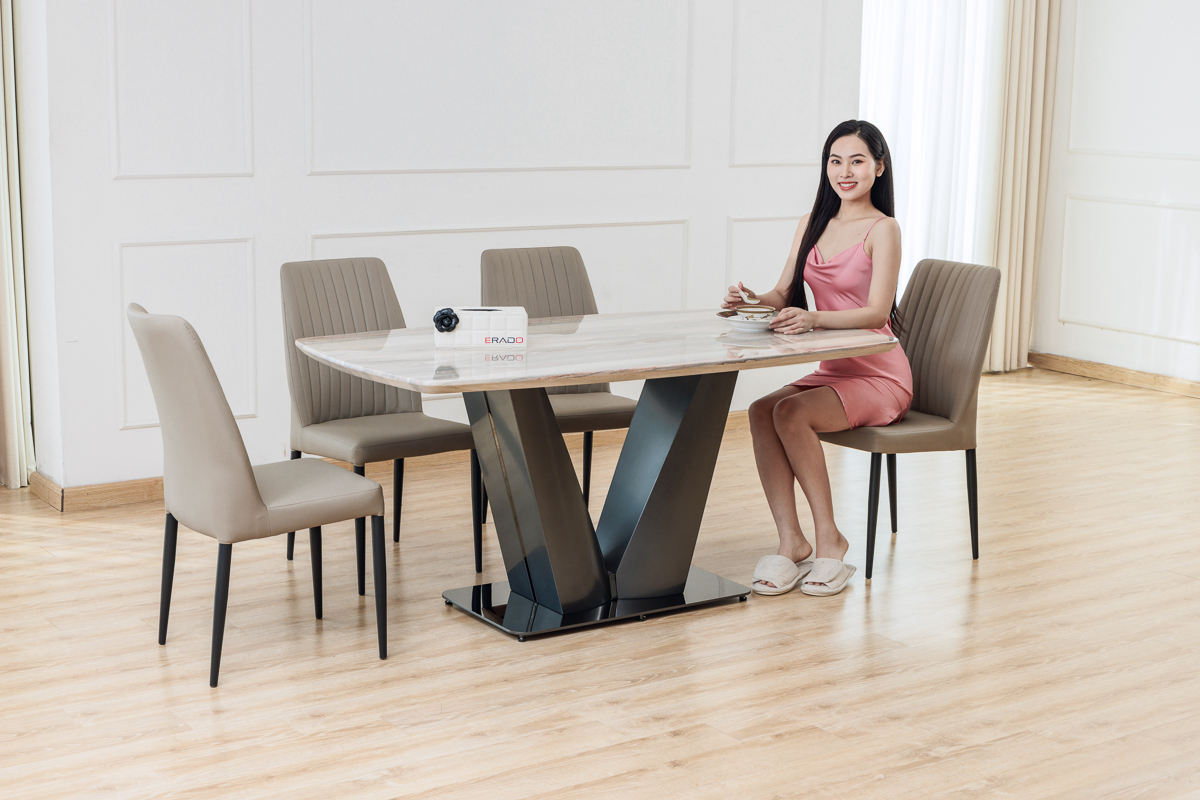 Bàn ghế ăn nhập khẩu mã 1730