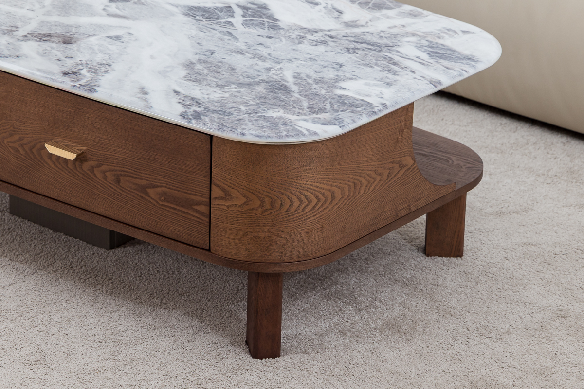 Bàn trà mặt đá mã 1013