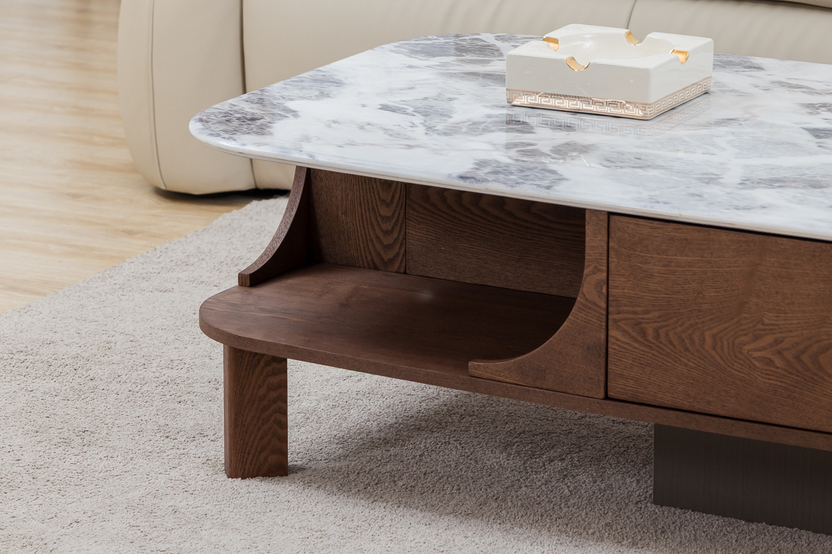 Bàn trà mặt đá mã 1013