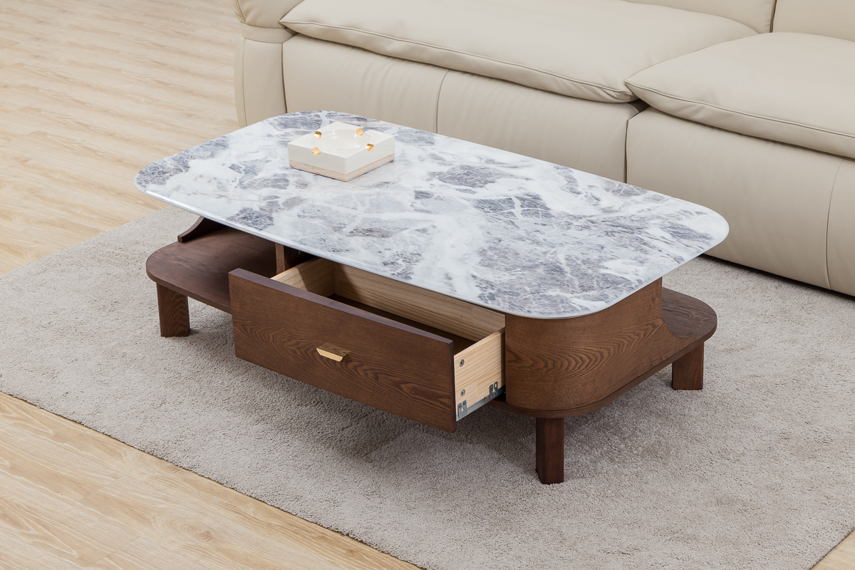 Bàn trà mặt đá mã 1013