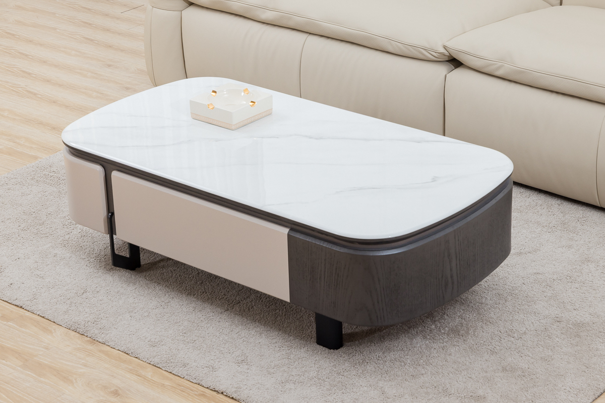 Bàn trà mặt đá mã 6085