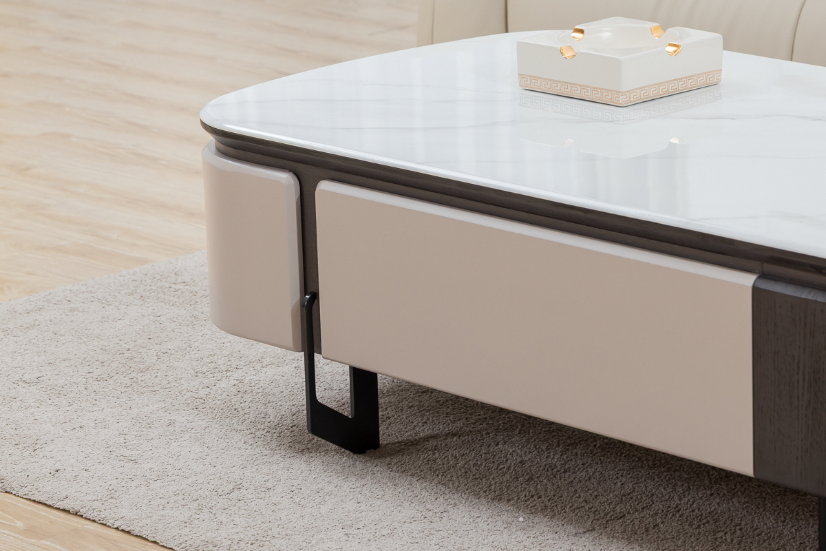 Bàn trà mặt đá mã 6085