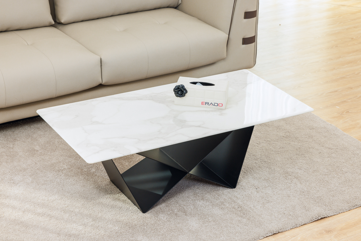 Bàn trà sofa mặt đá mã AT