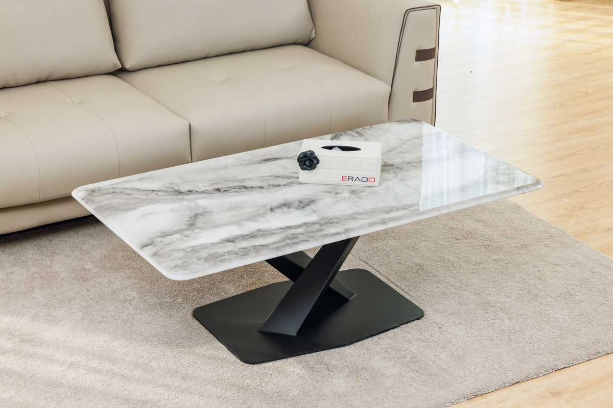 Bàn trà sofa mặt đá mã AT86