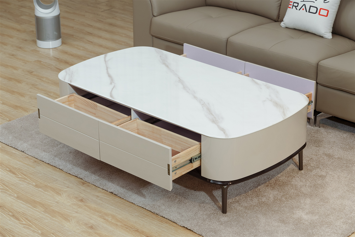 Bàn trà sofa mặt đá mã T17