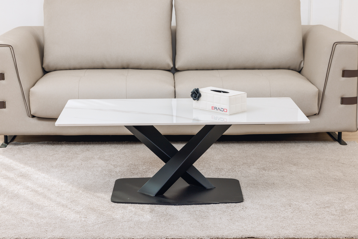 Bàn trà sofa mặt đá mã TB1