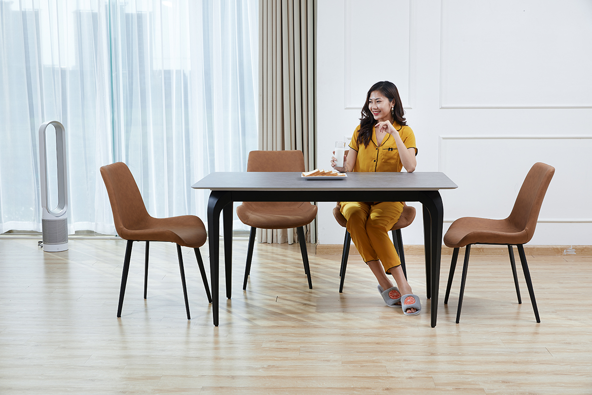 Bộ bàn ăn 4 ghế mã FA075
