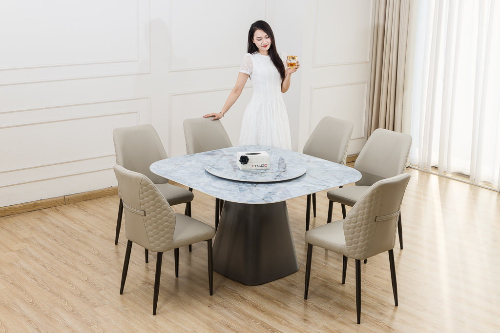 Bộ bàn ăn tròn mã DF102A