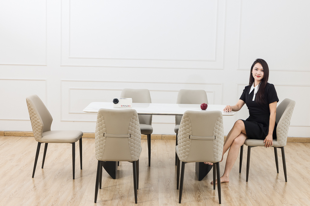 Bộ bàn ghế ăn mã DF101