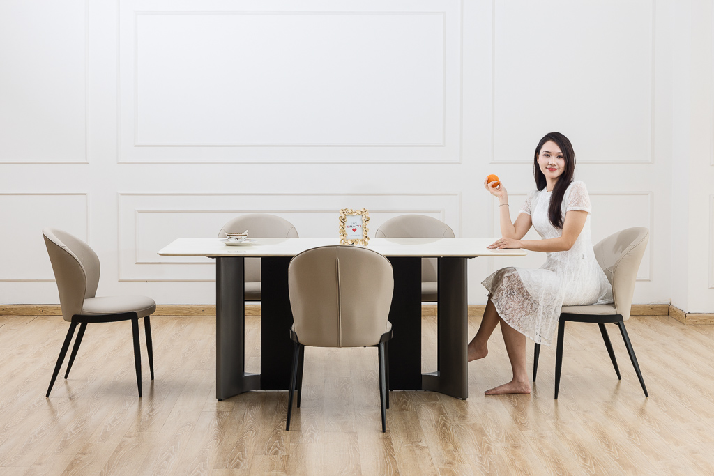 Bộ bàn ghế ăn mã DL100-1.8M