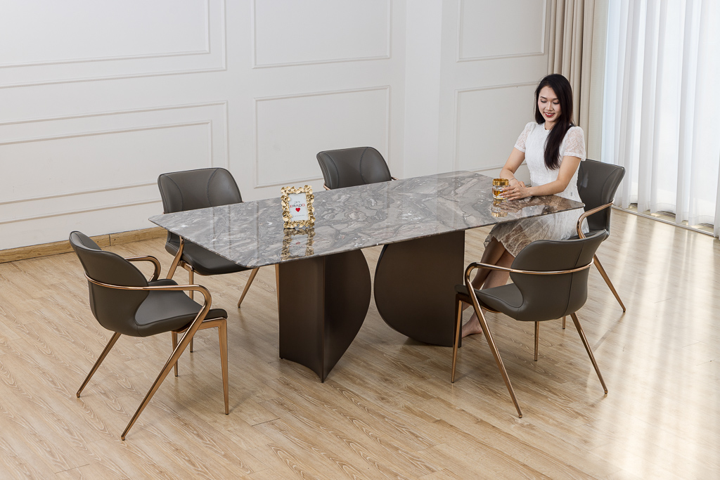 Bộ bàn ghế ăn mã TD2269-2M