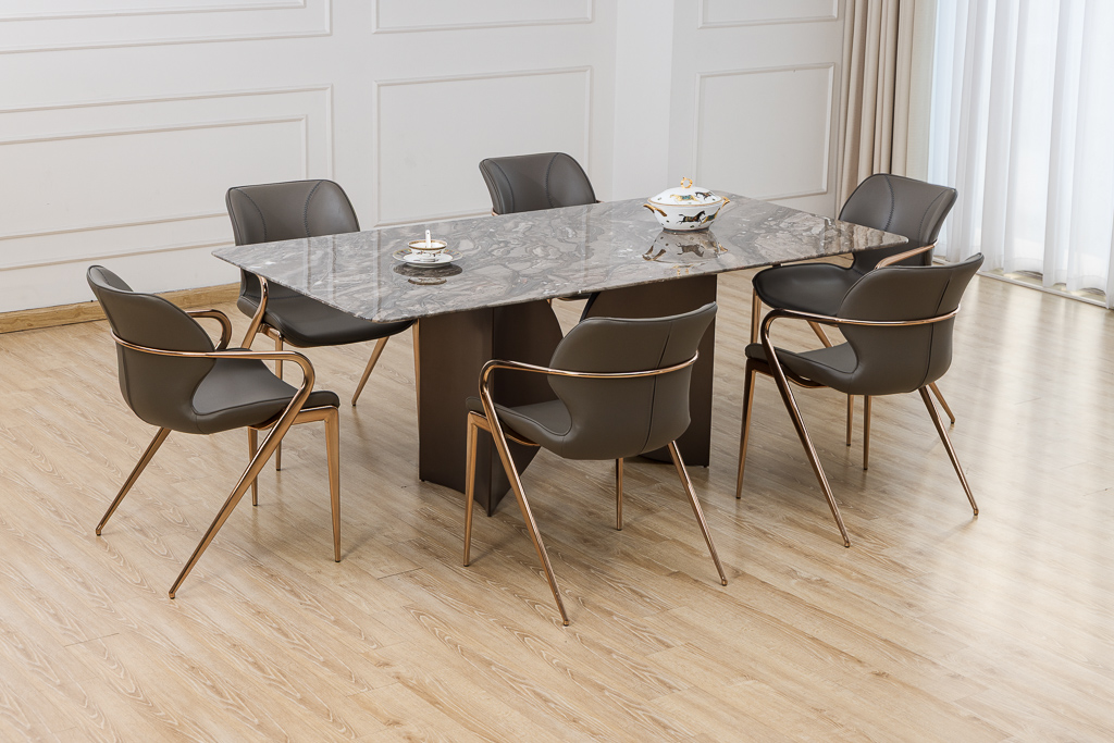 Bộ bàn ghế ăn mã TD2269-2M
