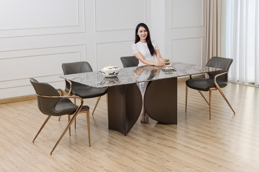 Bộ bàn ghế ăn mã TD2269-2M
