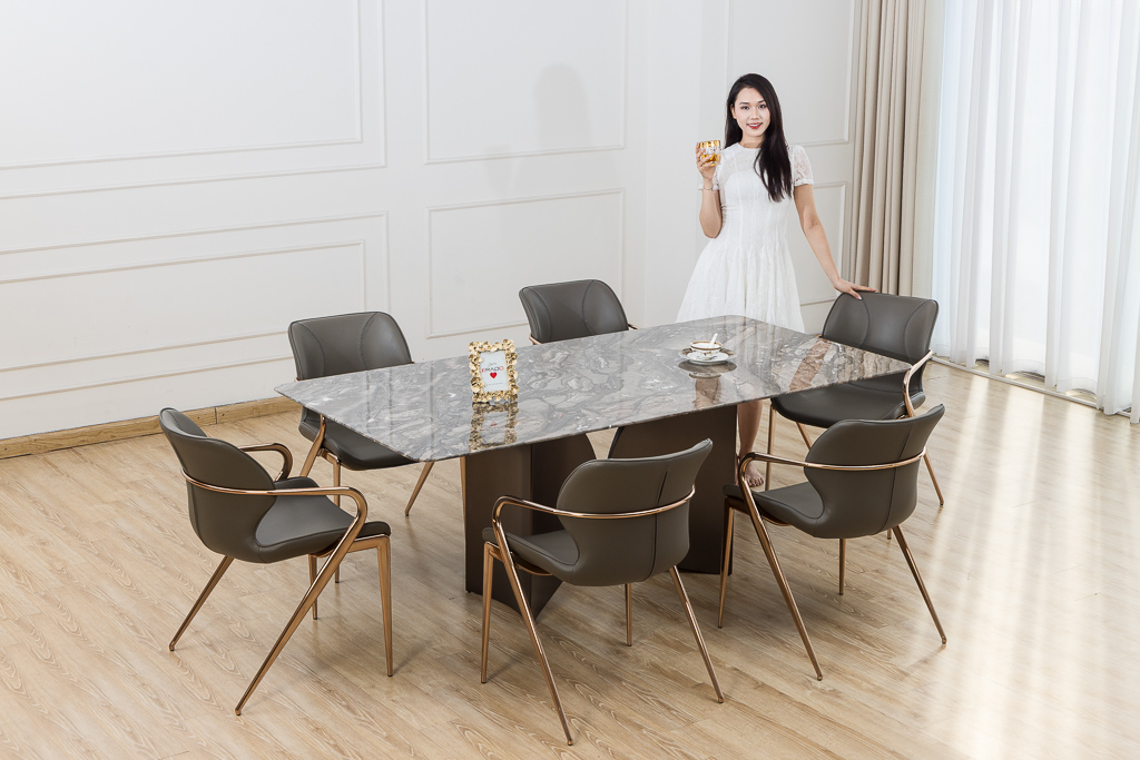 Bộ bàn ghế ăn mã TD2269-2M
