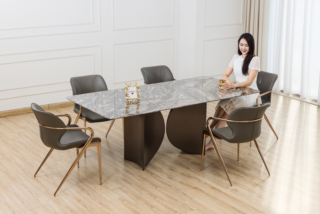 Bộ bàn ghế ăn mã TD2269-2M