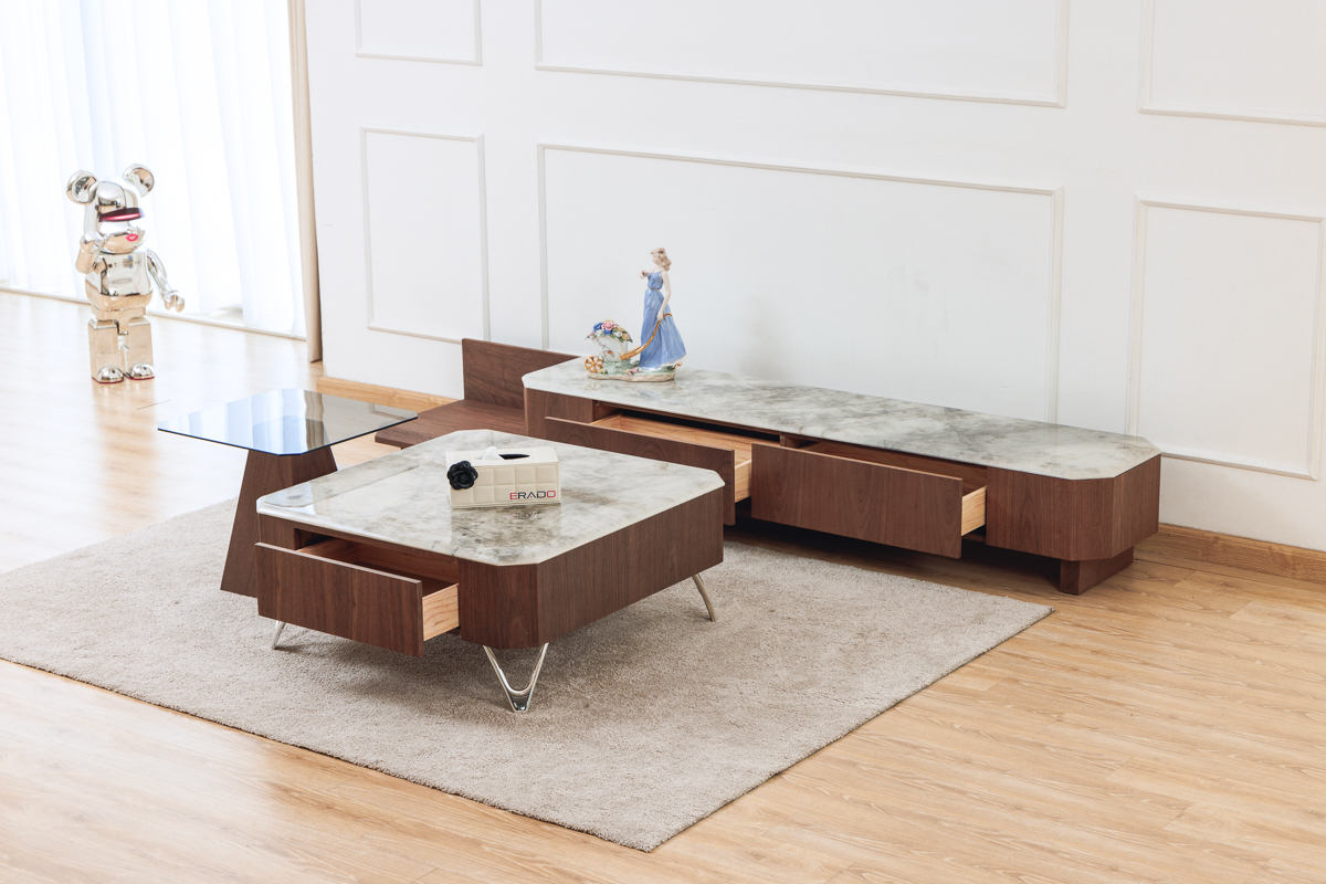Bộ bàn trà kệ ti vi hiện đại G05