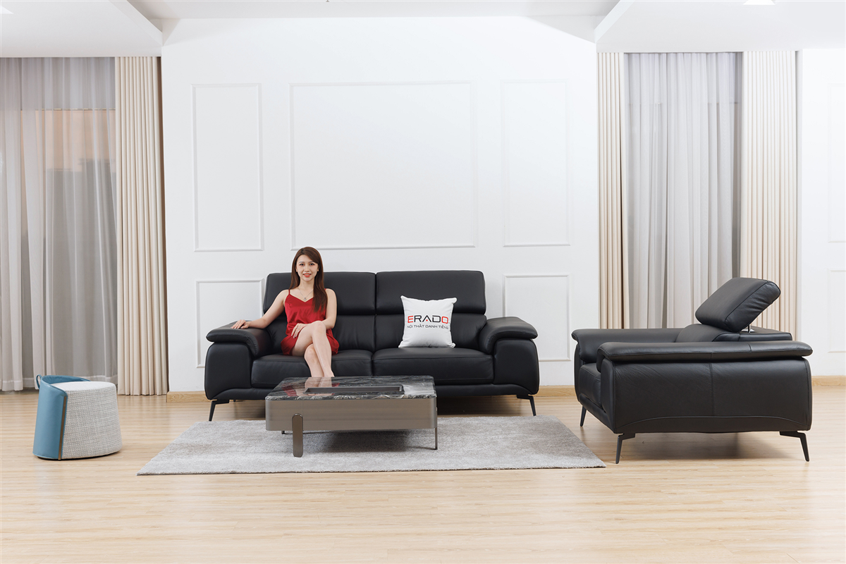 Bộ sofa da thật mã 2185-V3