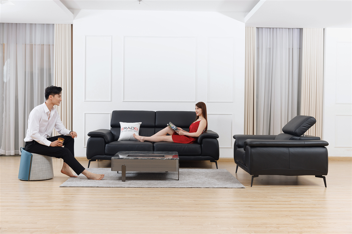 Bộ sofa da thật mã 2185-V3