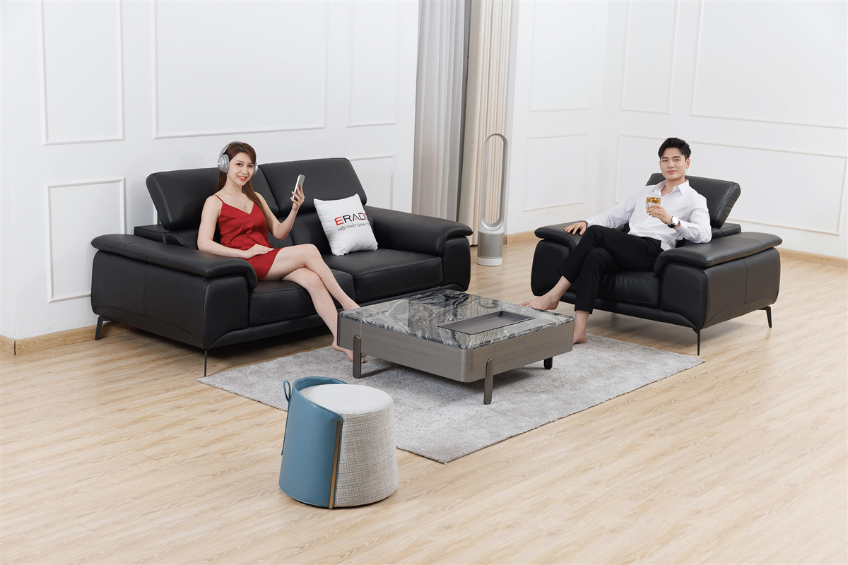 Bộ sofa da thật mã 2185-V3