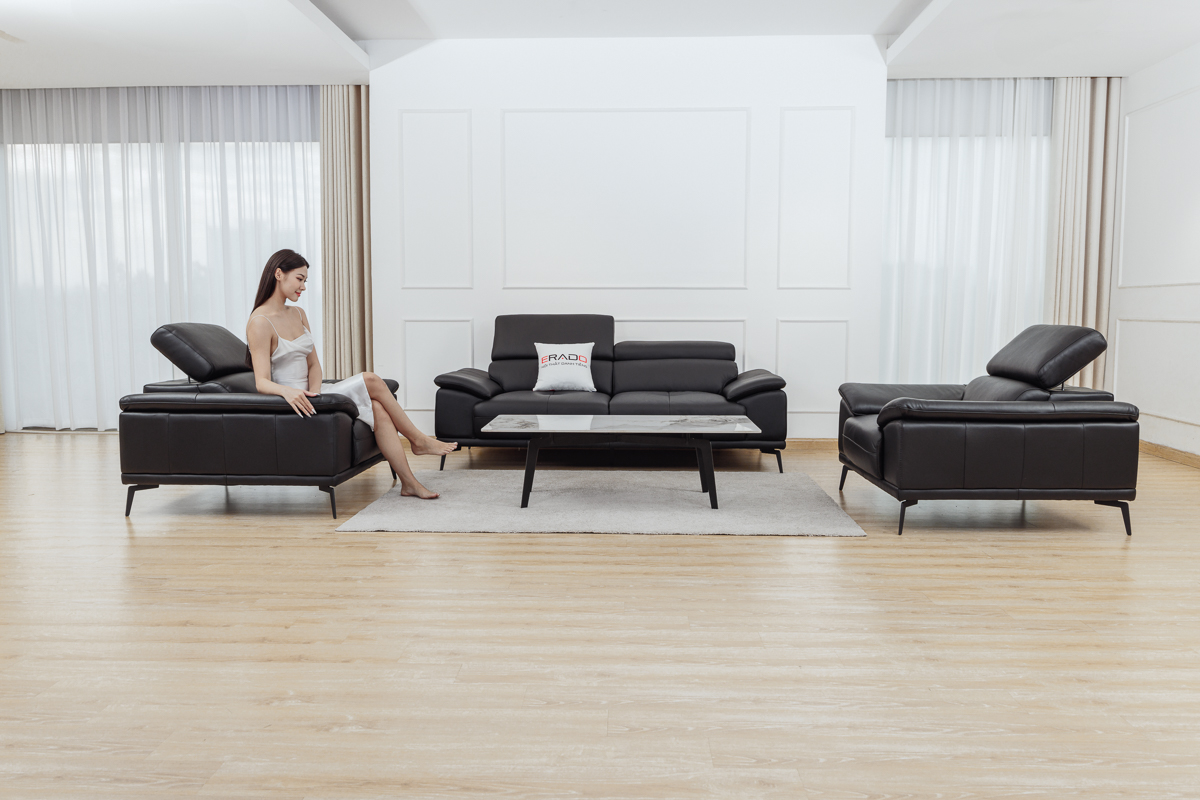 Bộ sofa da thật mã 2185-V4