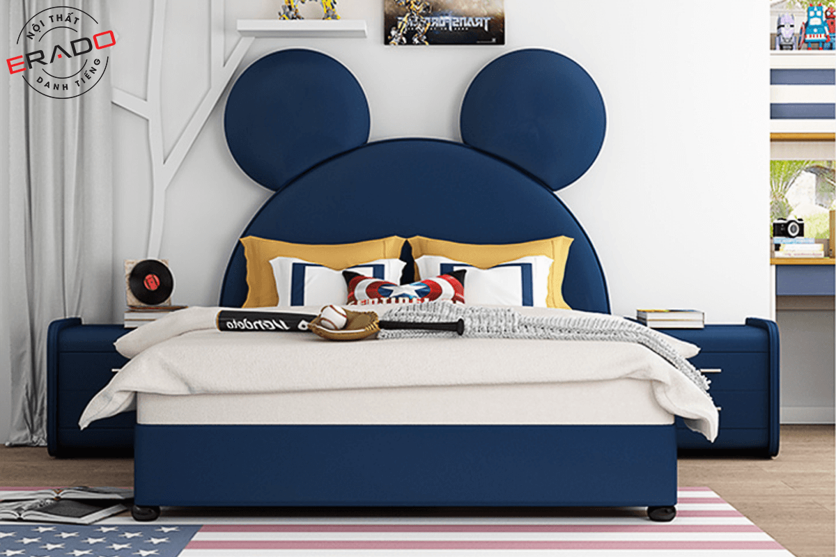 Giường ngủ Chuột Mickey