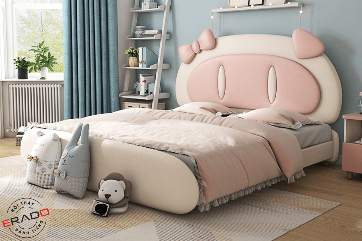 Giường ngủ Lợn hồng