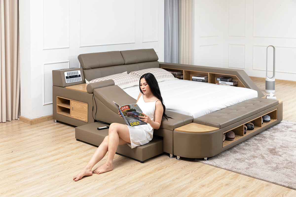 Giường ngủ thông minh mã 03