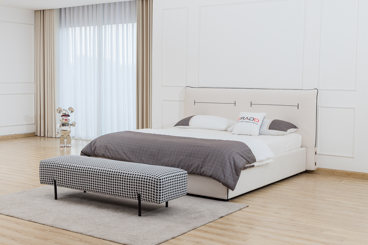 Giường vải mã 2032 - Thiết kế sang trọng