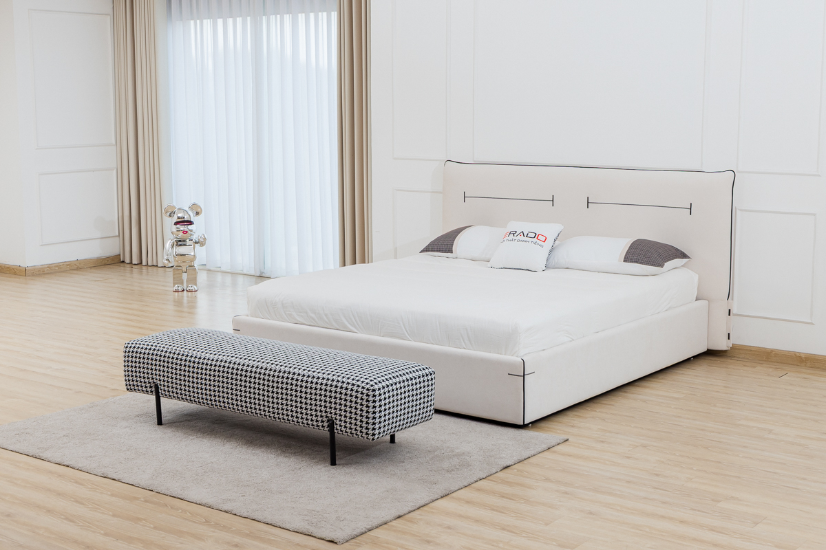 Giường vải mã 2032 - Thiết kế sang trọng