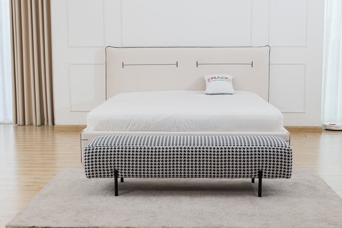 Giường vải mã 2032 - Thiết kế sang trọng