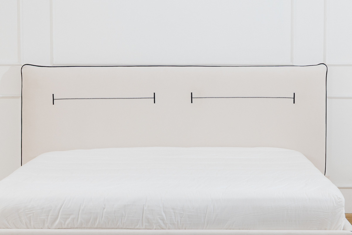 Giường vải mã 2032 - Thiết kế sang trọng