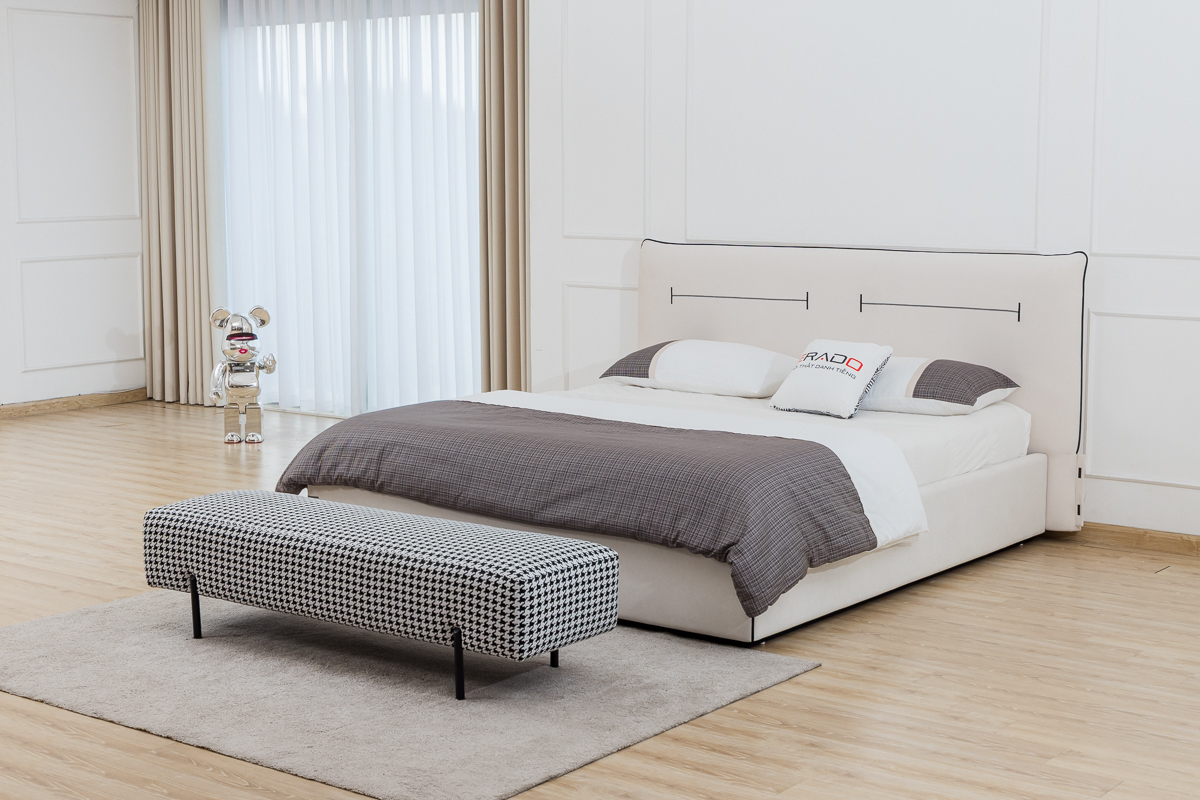 Giường vải mã 2032 - Thiết kế sang trọng