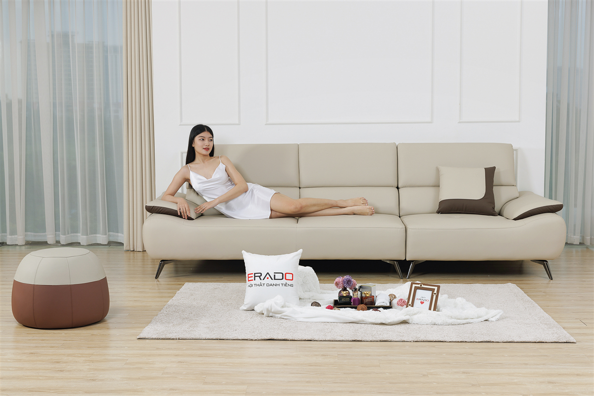 Sofa AM22 cân bằng tinh tế 2 màu nguyên bản